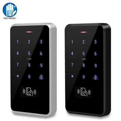 IP68 Αδιάβροχο πληκτρολόγιο ελέγχου πρόσβασης Ελεγκτής πρόσβασης εξωτερικού χώρου RFID Touch Door Open System Electronic EM4100 125KHz Key Cards