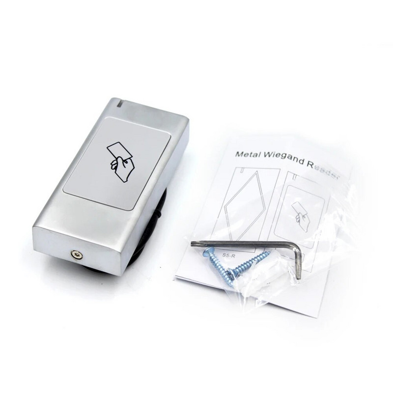 S6R IP66 veekindel juurdepääsu kontroll läheduskaardilugeja RFID Wiegand 26 34 ukseavaja klahvistik LED indikaator turvalisus tsingi sulam