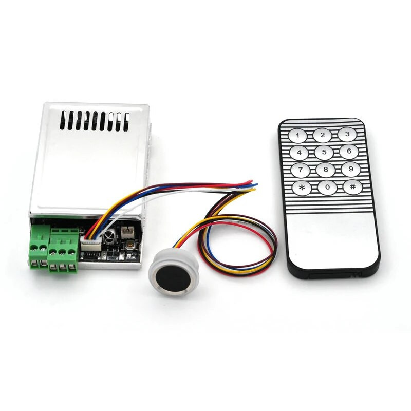 KL216 pirkstu nospiedumu piekļuves kontroles panelis ar tālvadības pulti un skriešanas režīmu / aizdedzes režīmu / pašbloķēšanās režīmu