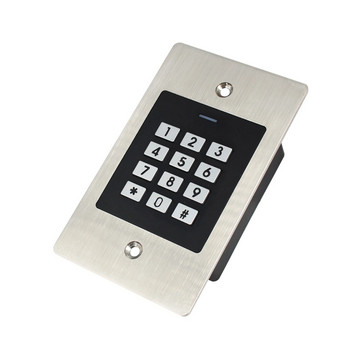 Ενσωματωμένος σχεδιασμός IP66 κλειδαριές εξωτερικών θυρών Σύστημα ελέγχου πρόσβασης δακτυλικών αποτυπωμάτων, συσκευή ανάγνωσης καρτών βιομετρικών δακτυλικών αποτυπωμάτων