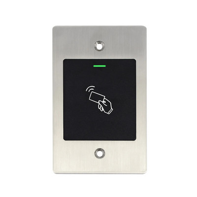 Iegultā dizaina IP66 āra durvju slēdzenes pirkstu nospiedumu piekļuves kontroles sistēma, biometriskais pirkstu nospiedumu karšu lasītājs