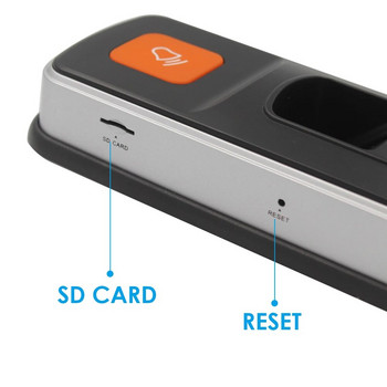 RFID 125KHz четец за контрол на достъпа Биометрична система за пръстови отпечатъци Контролер за достъп WG26 вход/изход Поддържа SD карта