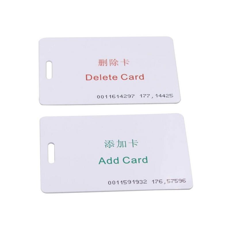 RFID 125KHz juurdepääsukontrolli lugeja Sõrmejälje biomeetriline süsteem Sõrmejälgede juurdepääsukontroller WG26 sisend/väljund tugi SD-kaardi