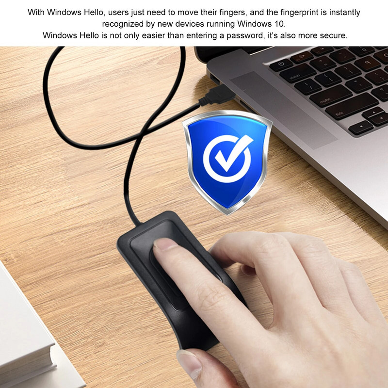 Windows 10 11 Tere biomeetrilise sõrmejälje sisselogimine USB-lugeja skanneri mooduli seadme biomeetria turvavõtme turvalise konto sisselogimine