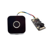 KS200+R502-AW DC3.7V--6.5V/4*AA Baterijos variklio išvesties durų prieigos kontrolės pirštų atspaudų valdymo plokštė + R502-AW pirštų atspaudų modulis