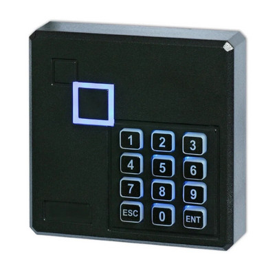 Wiegand 26/34 RFID 125KHz / IC 13.56mhz Четец на карти Клавиатура Четец за контрол на достъпа Цвят Черен