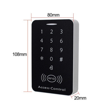 125KHZ RFID карта Система за контрол на достъпа Домофонно устройство Машина Електронно заключване на врати Интелигентно отваряне на гаражна врата Електрическо цифрово