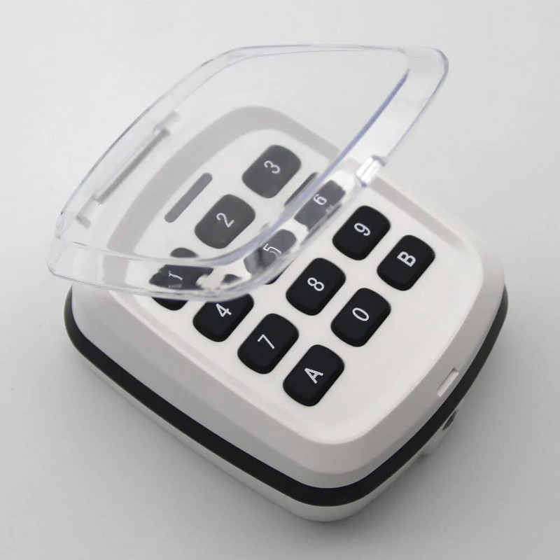 Universali belaidė klaviatūra Garažo durų atidarytuvų riedėjimo kodo klaviatūra 315mhz 433mhz 868mhz vartų garažo durų nuotolinio valdymo pultas