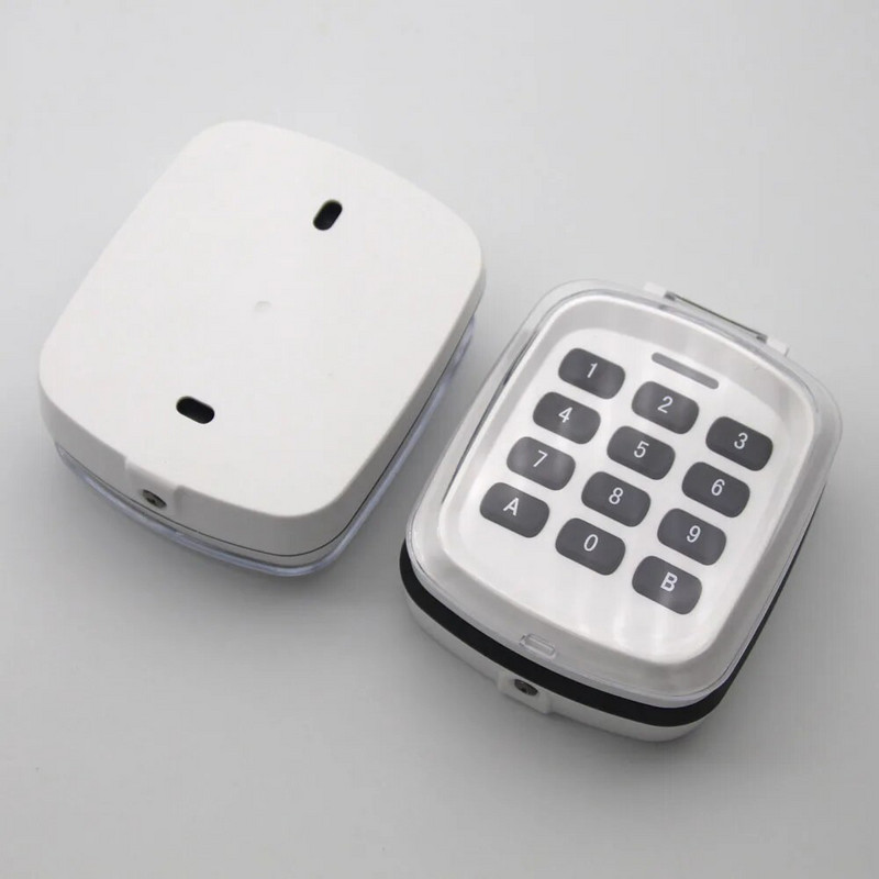 Universali belaidė klaviatūra Garažo durų atidarytuvų riedėjimo kodo klaviatūra 315mhz 433mhz 868mhz vartų garažo durų nuotolinio valdymo pultas