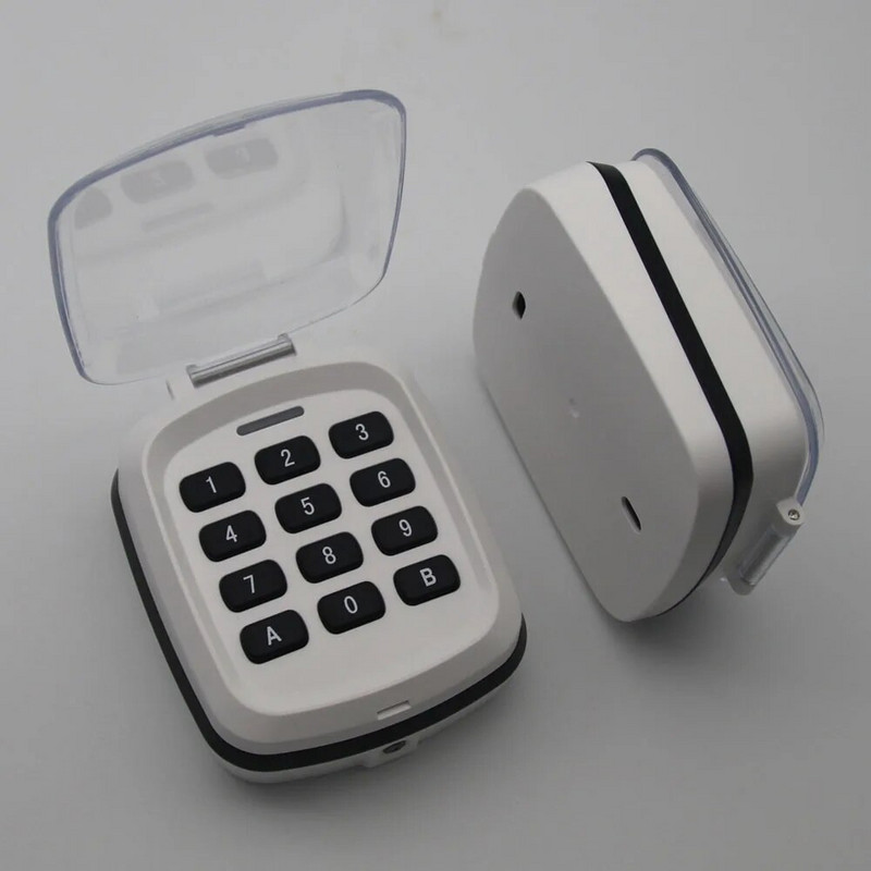 Universali belaidė klaviatūra Garažo durų atidarytuvų riedėjimo kodo klaviatūra 315mhz 433mhz 868mhz vartų garažo durų nuotolinio valdymo pultas