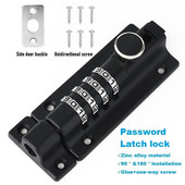 Slaptažodžio užrakto užraktas lauko vandeniui atsparus durų sagtis Medinių durų saugos spynos Apsaugos nuo vagystės Slaptažodžio užrakto sagtis Skaitmeninis durų užraktas