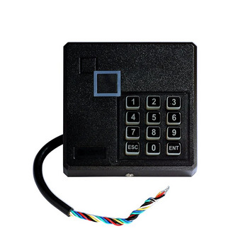 IP68 Αδιάβροχο οπίσθιο φωτισμό Έλεγχος πρόσβασης πληκτρολογίου 125Khz 13,56Mhz RFID Access Controller Rfid Reader Magnetic Lock Opener 5000user