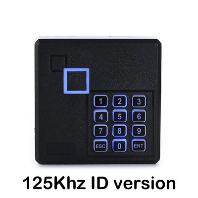 IP68 Αδιάβροχο οπίσθιο φωτισμό Έλεγχος πρόσβασης πληκτρολογίου 125Khz 13,56Mhz RFID Access Controller Rfid Reader Magnetic Lock Opener 5000user
