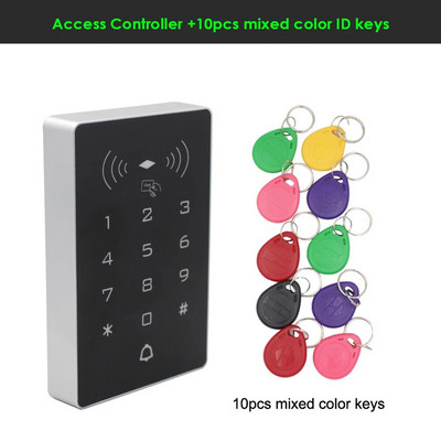 Asia Teco 2000 de utilizatori Controller de acces autonom RFID Tastatură de control al accesului panou digital Cititor de carduri WG26 pentru sistemul de blocare a ușii