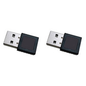 2X Mini USB pirkstu nospiedumu lasītāja moduļa ierīces USB pirkstu nospiedumu lasītājs operētājsistēmai Windows 10 11 Hello Biometrics drošības atslēga