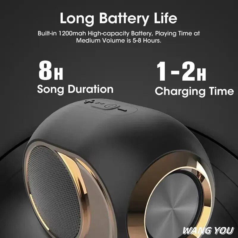 X6 Prijenosni bežični zvučnici Bluetooth 5.0 TWS Vodootporni vanjski Stereo glazbena podrška TF AUX USB FM zvučnik za telefon PC