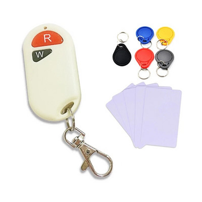 Mini 125KHz EM4100 RFID Copiator Scriitor Duplicator Programator Cititor + T5577 Reinscriptibil Keyfobs Etichete Card