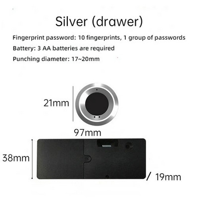 Zelta viedā atvilktne elektroniskās slēdzenes uzglabāšanas skapja pirkstu nospiedumu slēdzenes failu skapja slēdzenes skapja durvju pirkstu nospiedumu slēdzenes mēbeles