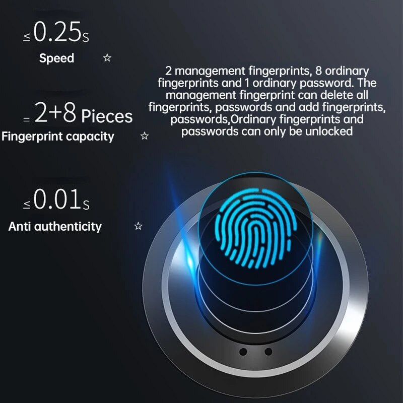 Zelta viedā atvilktne elektroniskās slēdzenes uzglabāšanas skapja pirkstu nospiedumu slēdzenes failu skapja slēdzenes skapja durvju pirkstu nospiedumu slēdzenes mēbeles