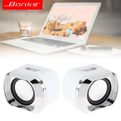 Velika snaga Stereo subwoofer punog opsega PC zvučnik Prijenosni bas glazbeni DJ USB Računalni zvučnici za prijenosno računalo Telefon TV