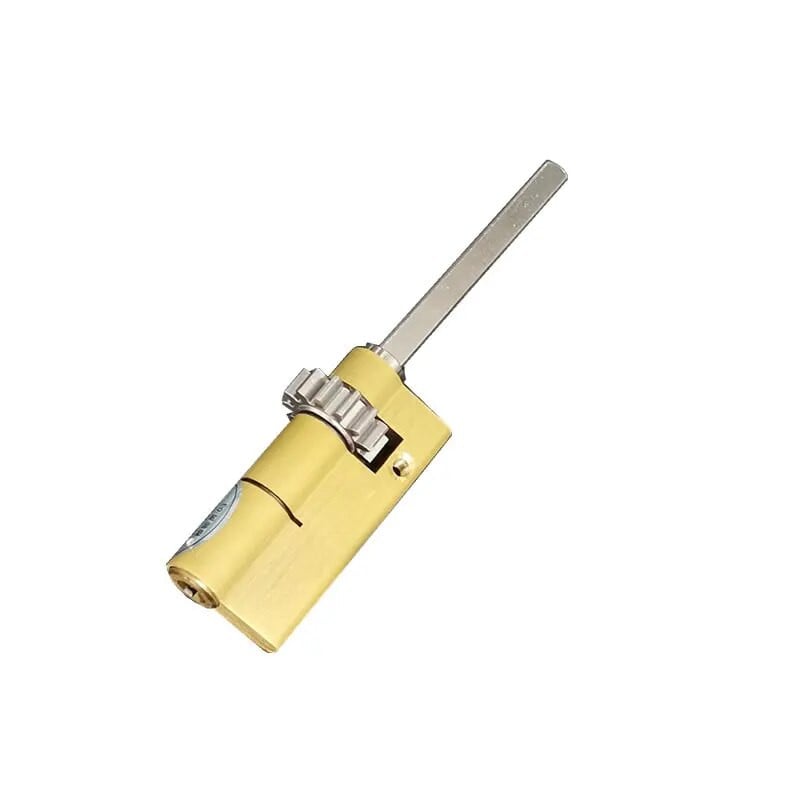 Īpašs slēdzenes kodols automātiskajam pirkstu nospiedumu slēdzenes cilindram Ar pārnesumu C klases serdi 2 atslēgas Pretaizdzīšanas durvju avārijas slēdzenes kodols