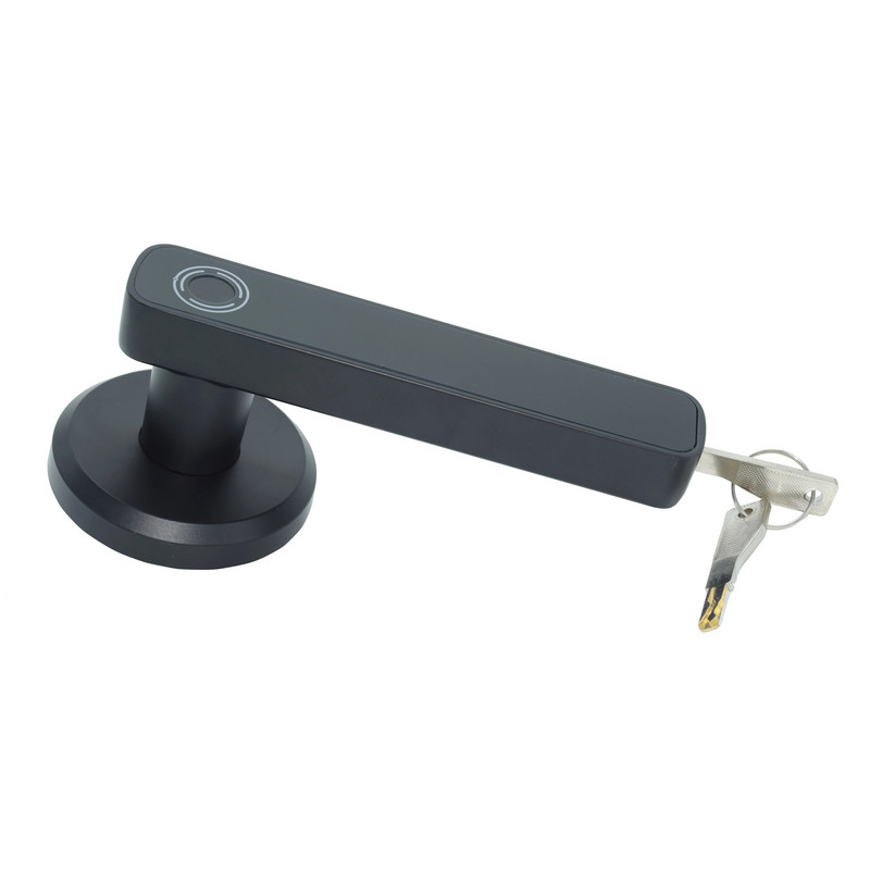 Viedā pirksta nospieduma viena fiksatora slēdzene, 30 lietotāji iekštelpu koka metāla durvīm