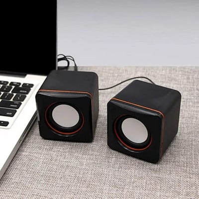 Universal USB Wired Mini Computer Speaker Loudspeaker Protable Stereo Sound Surround Loudspeaker For PC Laptop Notebook Speakers