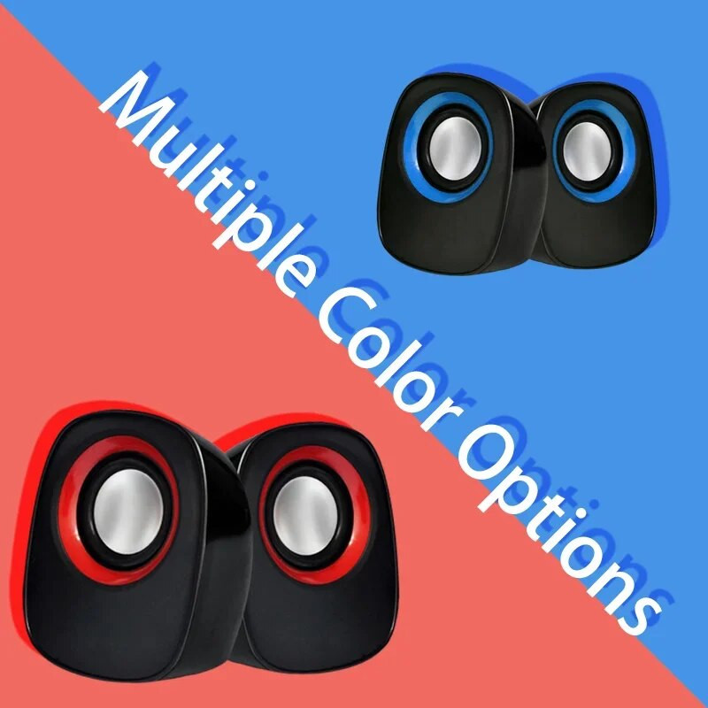 Računalni zvučnici Laptop USB Mali zvučnici Prijenosni zvučnici Multimedija Mali USB žičani zvučnici Cute Mini Big Q Egg subwoofer