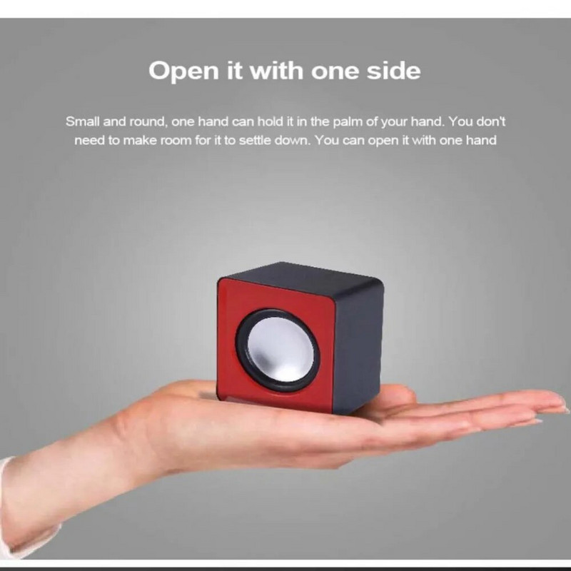 Mini arvutikõlar USB juhtmega väikesed kõlarid Universaalne stereoheli, kaasaskantav koduarvuti lauaarvuti sülearvuti sülearvuti jaoks