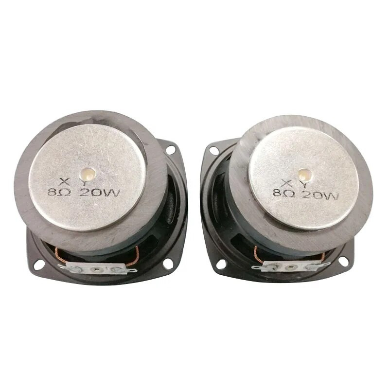 8 Ohm 20 W zvučnik punog raspona 3 inča Hifi stereo zvučnici za police za knjige Stolni zvučnik za DIY 2kom
