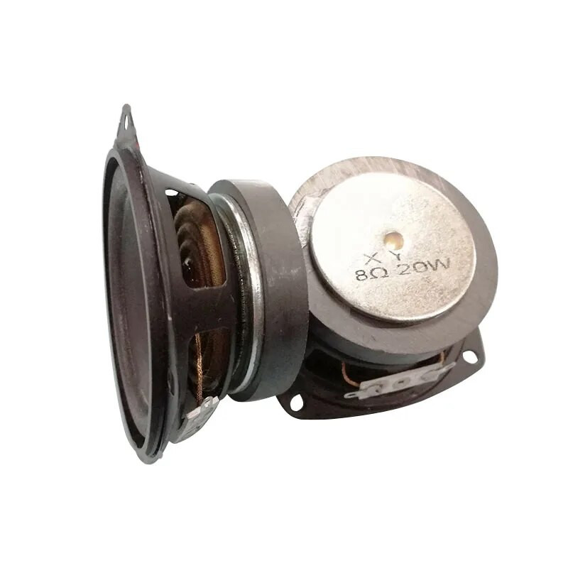 8 Ohm 20 W zvučnik punog raspona 3 inča Hifi stereo zvučnici za police za knjige Stolni zvučnik za DIY 2kom