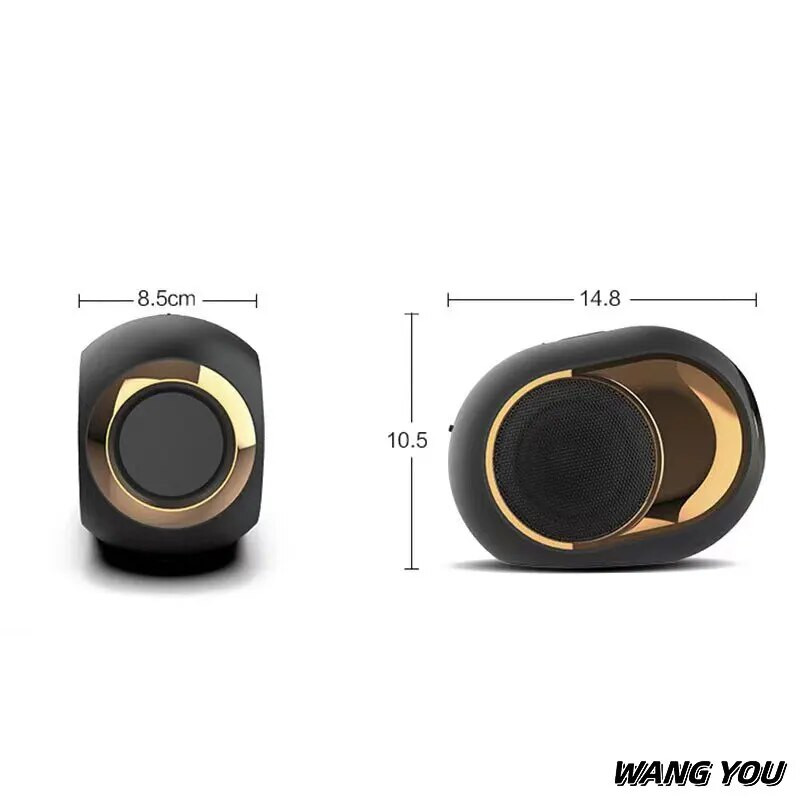 X6 Prijenosni bežični zvučnici Bluetooth 5.0 TWS Vodootporni vanjski Stereo glazbena podrška TF AUX USB FM zvučnik za telefon PC