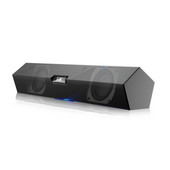 Stolni Bluetooth zvučnik Dvostruki zvučnik Bluetooth 5.0 HIFI Kućni Soundbar Subwoofer LED svjetlosni efekt Stereo računalni zvučnik