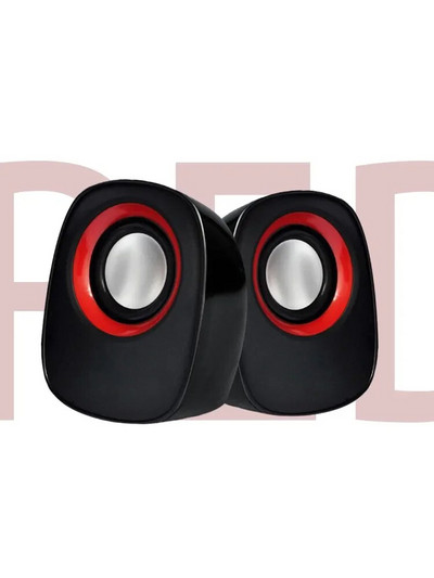 Új mini hordozható notebook asztali multimédiás kis USB vezetékes hangszóró 3.5 jack csatlakozóval