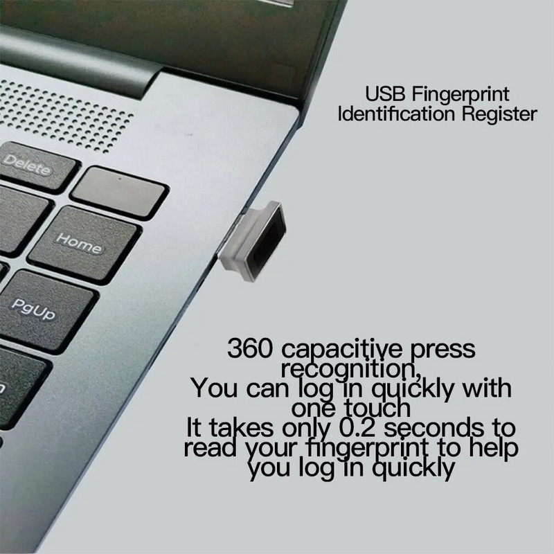 USB pirkstu nospiedumu lasītāja modulis operētājsistēmai Windows 10 11 Hello biometriskā skenera piekaramā pirkstu nospiedumu atbloķēšanas modulis klēpjdatora piederumi