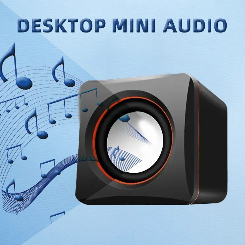 Mini USB žičani zvučnik Mini prijenosno računalo Desktop Prijenosni prijenosni zvučnik Multimedija Mini računalo Audio Laptop 3.5 konektor