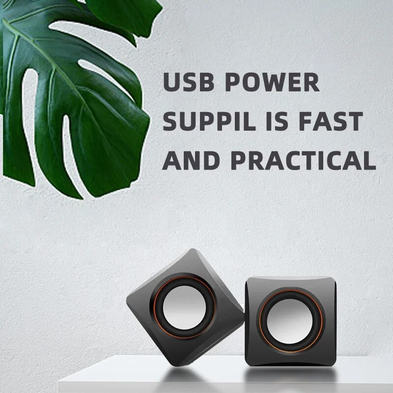 Mini USB žičani zvučnik Mini prijenosno računalo Desktop Prijenosni prijenosni zvučnik Multimedija Mini računalo Audio Laptop 3.5 konektor