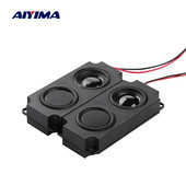 AIYIMA 2Pcs 45*100*22mm Mini Cavity Speaker 4 8 Ohm 5W Speaker Unit For Industrial Computer Projector Display Advertising