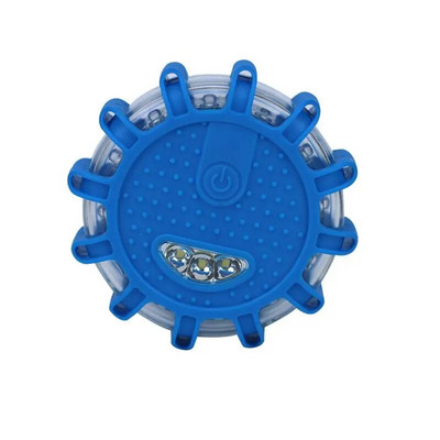 9 načina rada 12 LED sigurnosnih semafora na cesti, bljeskalica, bljeskalica, upozoravajuća alarmna svjetiljka, svjetionik s diskom s magnetskom bazom za automobil, kamion, brod