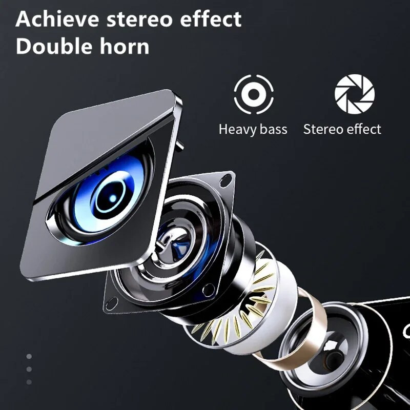 Difuzor mini pentru computer Difuzoare cu fir USB Sunet stereo 3D Difuzor surround Subwoofer Audio pentru PC, laptop, notebook, difuzor