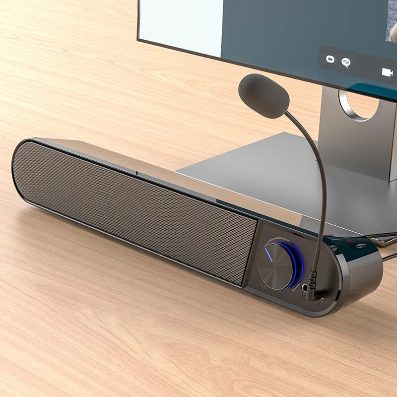 Topeltkõlar Vastupidav kvaliteetne heli Võimas bass Stiilne disain Traadita ühenduvus Valjuhäälne arvutikõlar mängimiseks