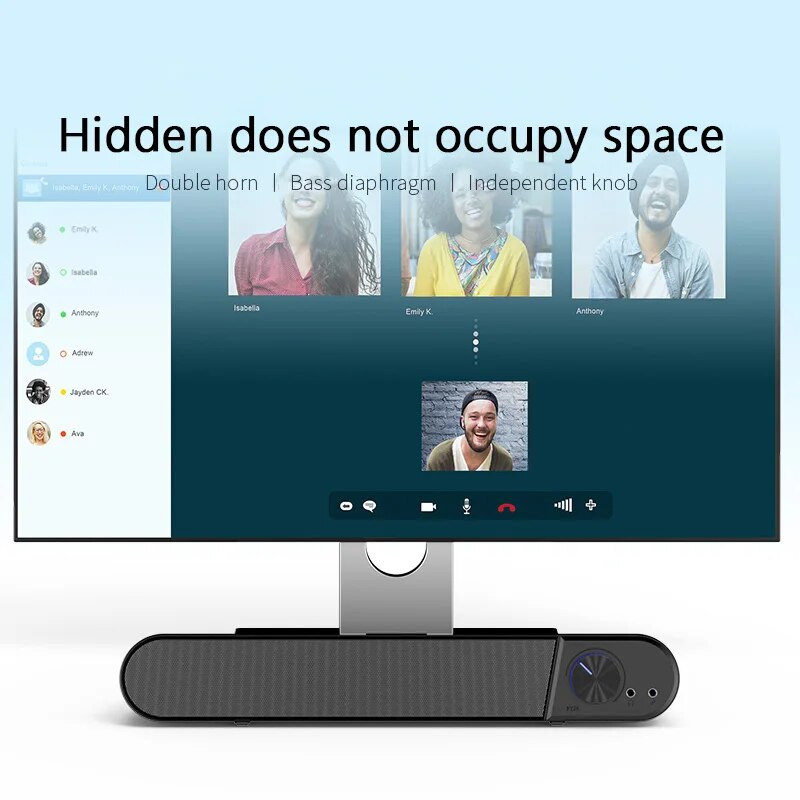 Topeltkõlar Vastupidav kvaliteetne heli Võimas bass Stiilne disain Traadita ühenduvus Valjuhäälne arvutikõlar mängimiseks