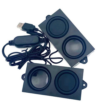 Φορητό ηχείο Bluetooth Πολυμέσα USB Στερεοφωνικό μεγάφωνο Mini Music Player Surround Bass Box για υπολογιστή Φορητοί φορητοί φορητοί φορητοί υπολογιστές