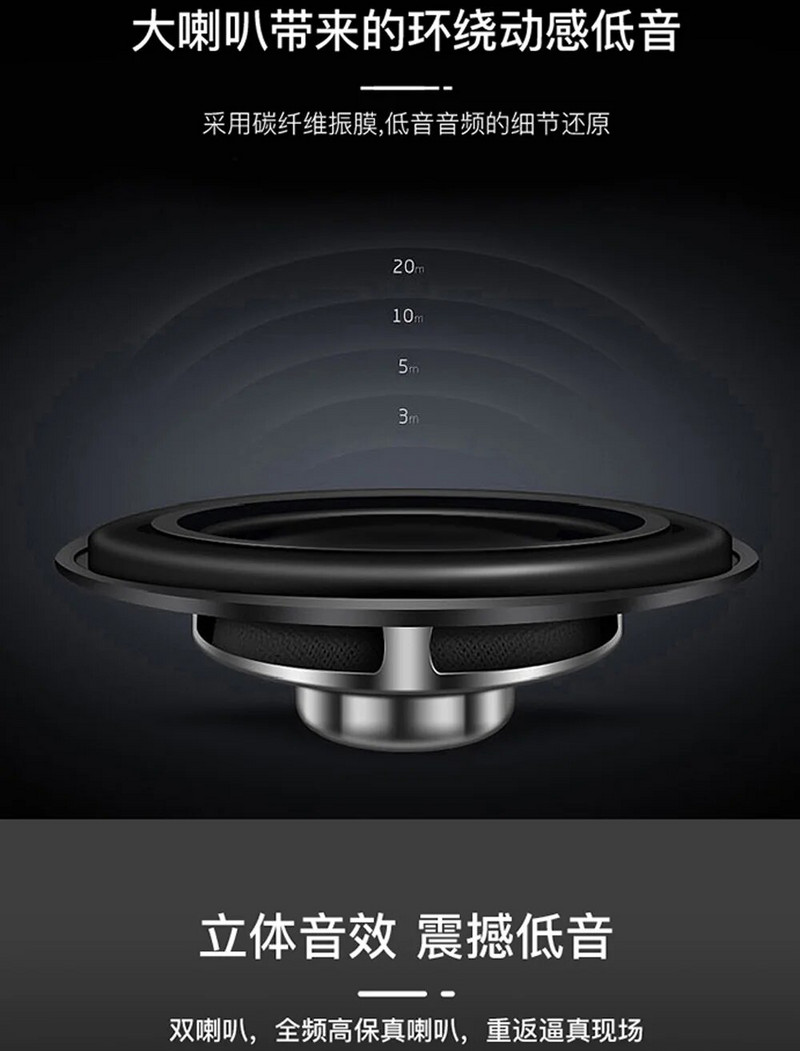 Prijenosni Bluetooth zvučnik Multimedija USB Stereo zvučnik Mini Music Player Surround Bass Box za osobna računala Prijenosna računala Mobile