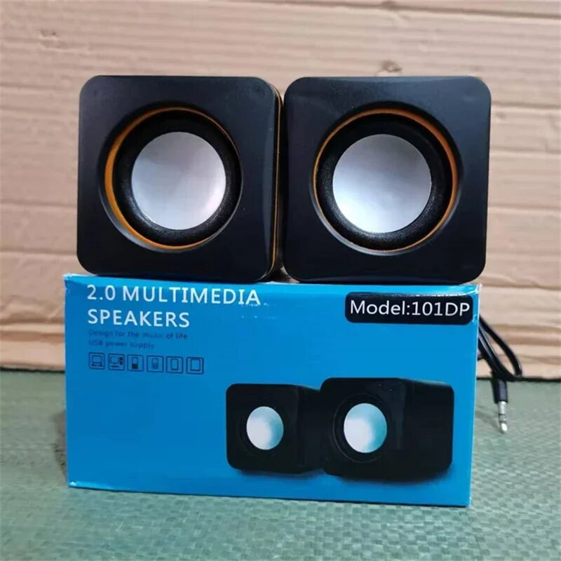 Stolno računalo Žičani zvučnici Prijenosna računala Audio Mini Stolno računalo Kućni ured 2.0 Multimedija Mali zvučnik Stereo zvuk Univerzalni telefon