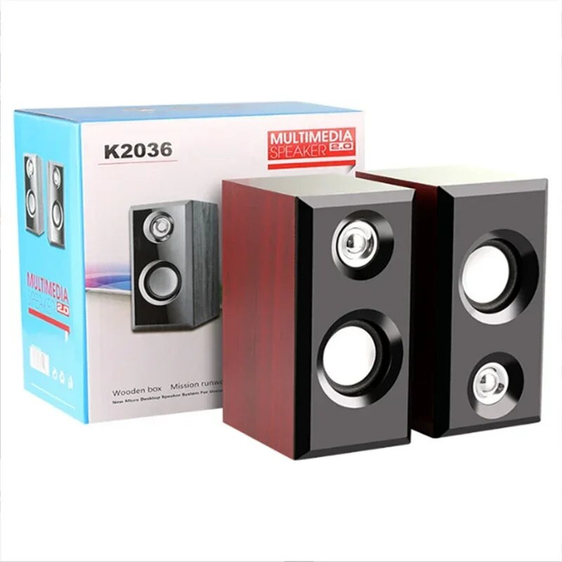 Stolno računalo Žičani zvučnici Prijenosna računala Audio Mini Stolno računalo Kućni ured 2.0 Multimedija Mali zvučnik Stereo zvuk Univerzalni telefon