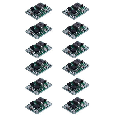 12 tk MP1584 DC-DC astmelise toiteallika moodul 3A reguleeritav Buck-muundur Arduino jaoks Asenda LM2596 24V 12V 5V 3V