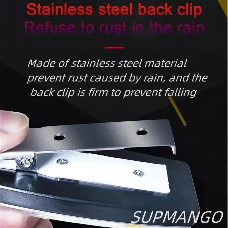 Raudona mėlyna LED peties įspėjamoji lemputė policijos pečių segtukas sanitarijos darbuotojų saugos patrulių aliarmo blykstės signalo blykstės lemputė