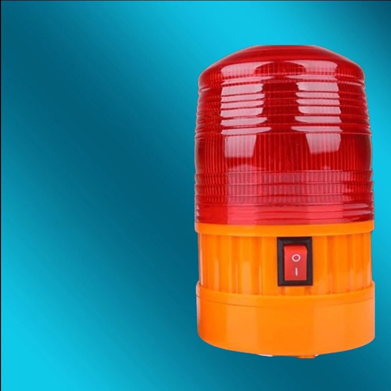 LTE-5088 Червен Жълт LED Предупредителна светлина Батерия Мигаща светлинна аларма