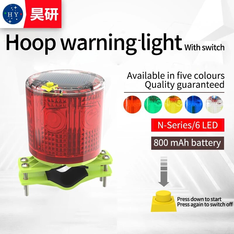 Päikese takistustulede hoiatusstroboskoobi LED-valgusti sobib põlluteede ehitusplatsile Meresõidukite kraana jms